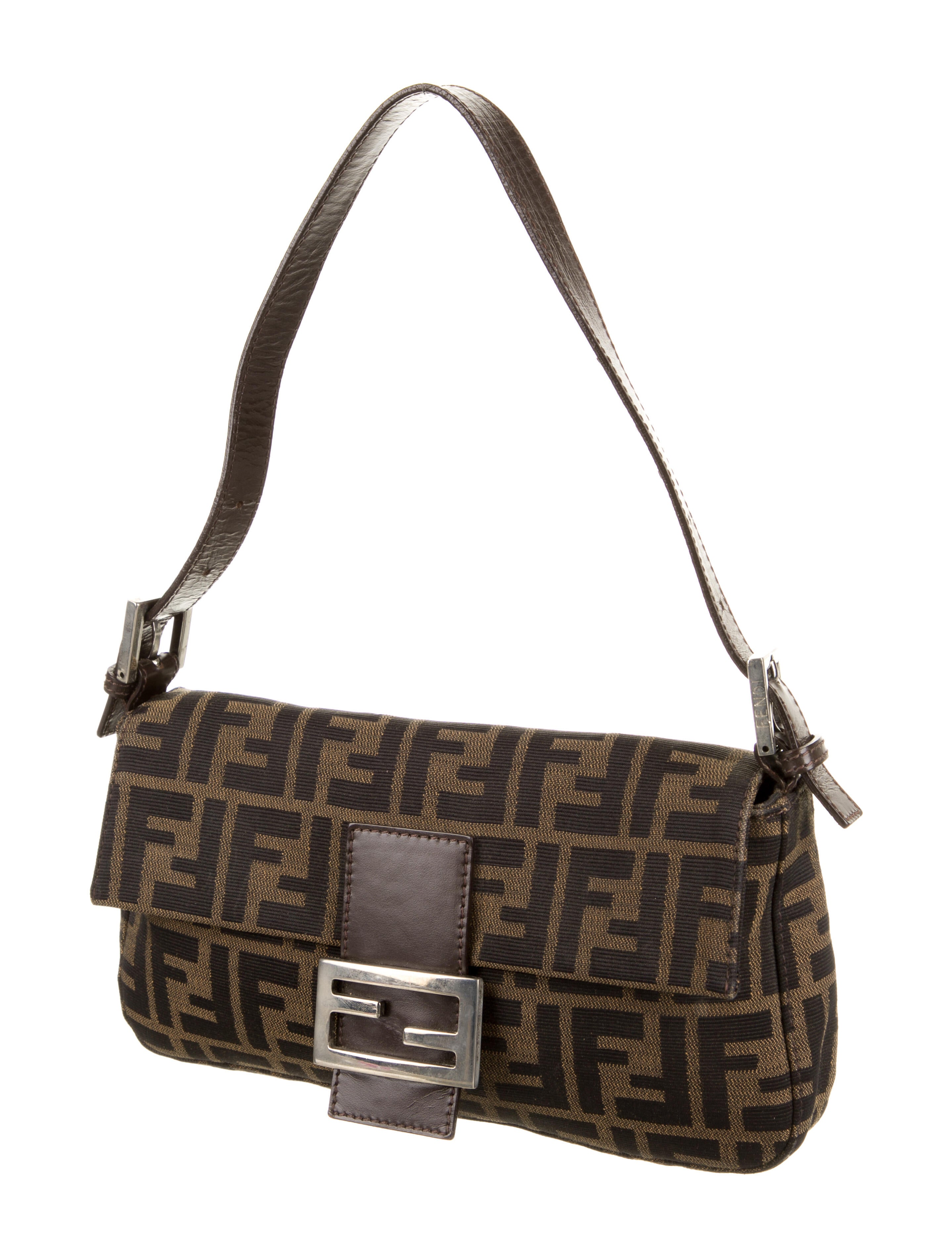 Fendi Zucca Baguette Bag